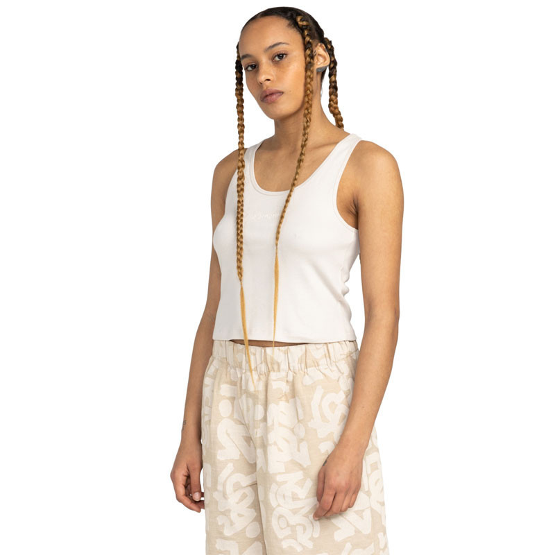 Camiseta Element: Lowcase Crop Tank (Oat Milk)