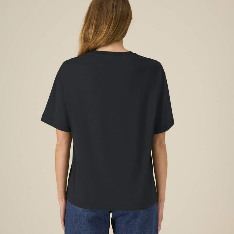 Camiseta Atlas: Roka Boxy Tee (Black)