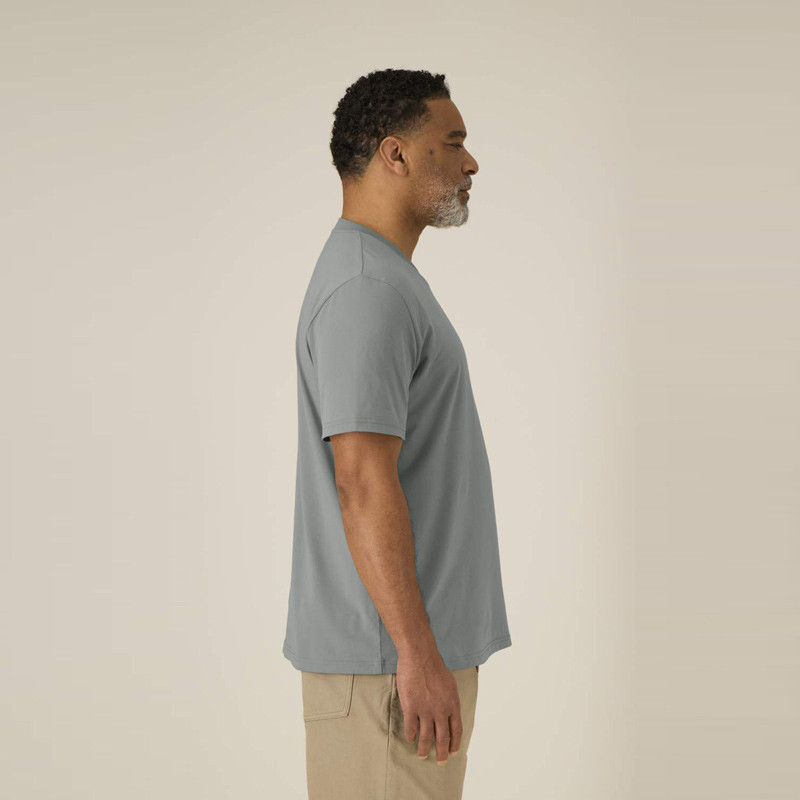 Camiseta Atlas: Roka Tee (Misty Grey)