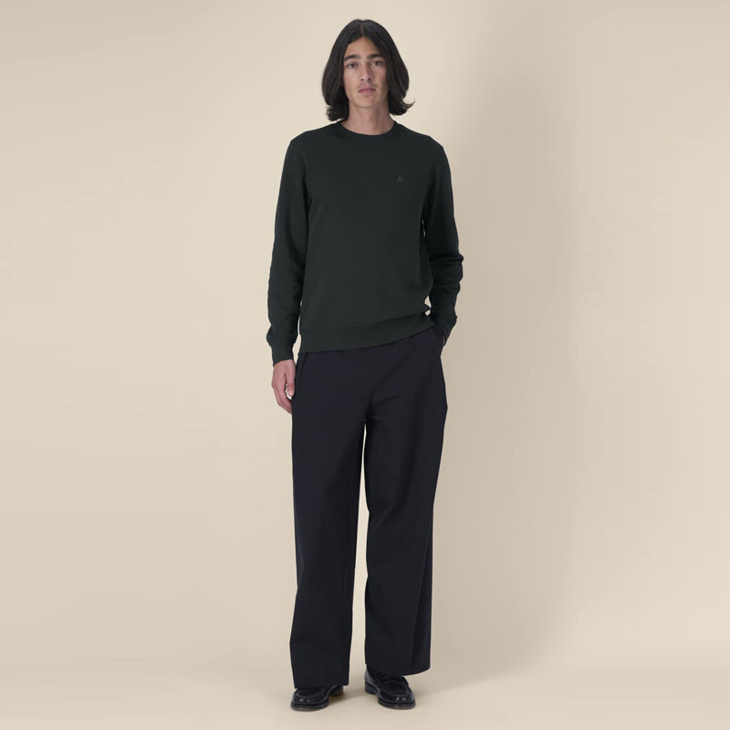 Sudadera Atlas: Roka Crew (Black)