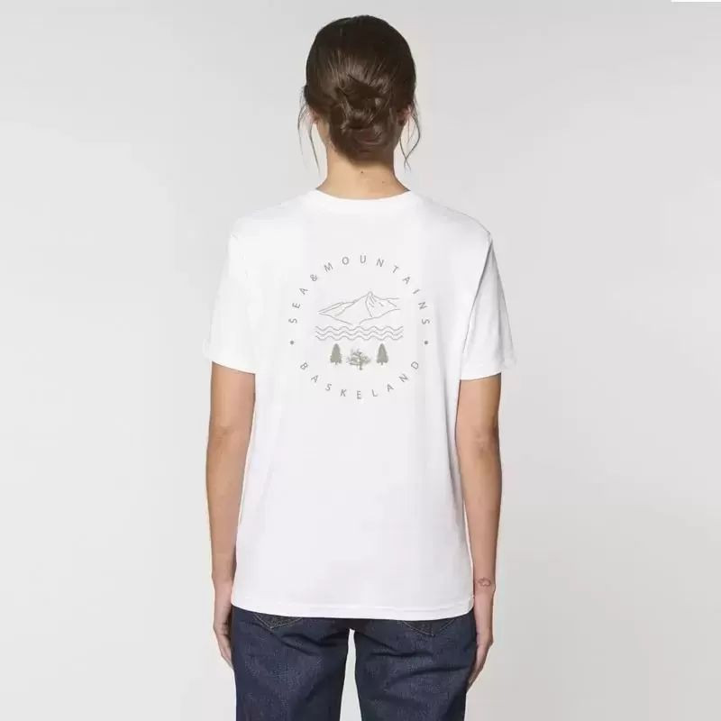Camiseta Atlas: Itsas & Mendi Tee 2.0 (White Sand)