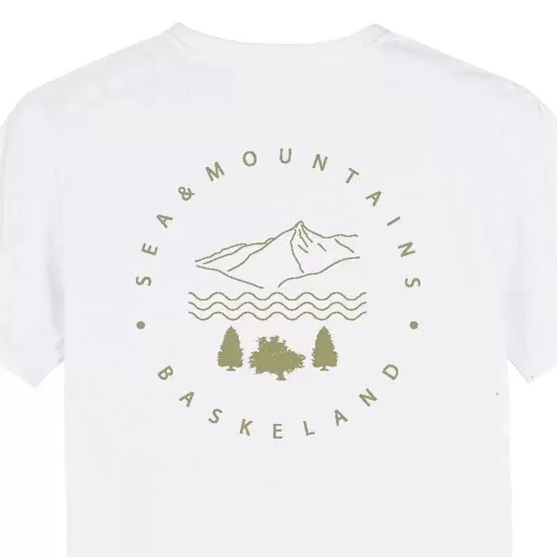 Camiseta Atlas: Itsas & Mendi Tee 2.0 (White Sand)