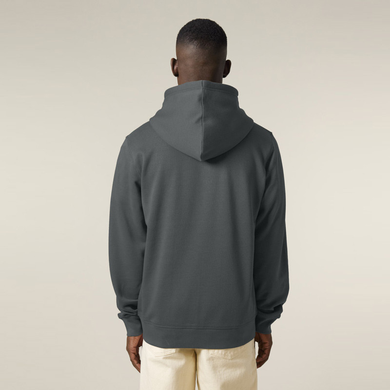 Sudadera Atlas: Roka Zip Hood (Anthracite)