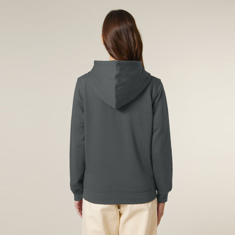 Sudadera Atlas: Roka Zip Hood (Anthracite)