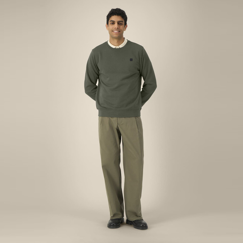 Sudadera Atlas: Roka Crew (Khaki)