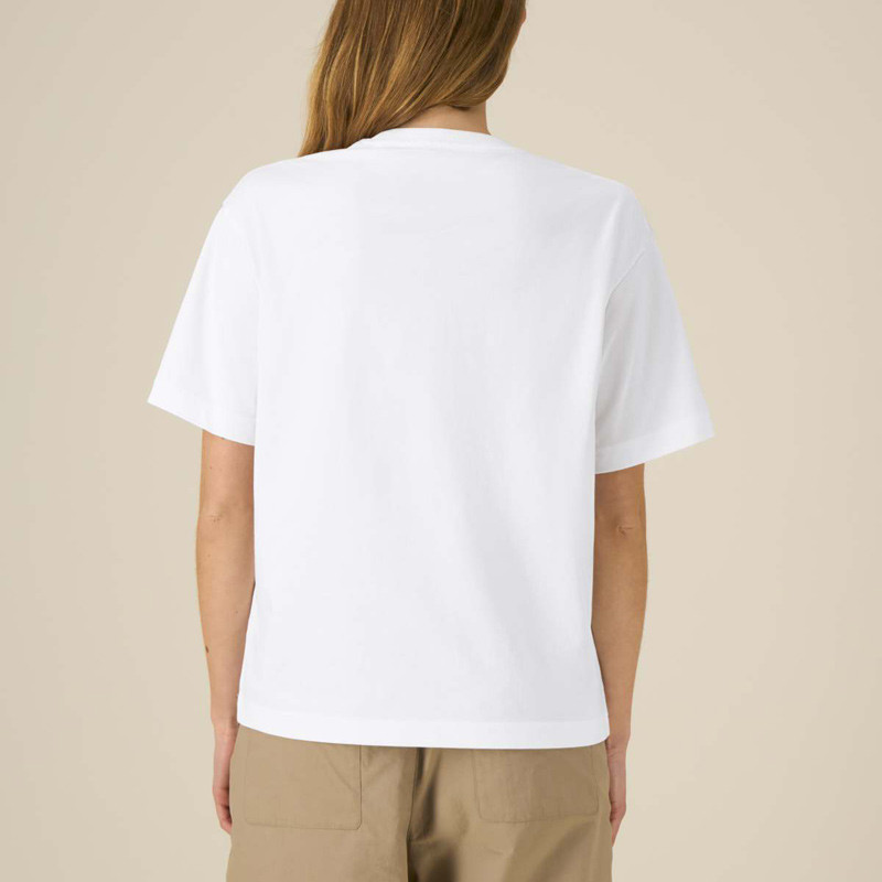 Camiseta Atlas: Roka Boxy Tee (White)