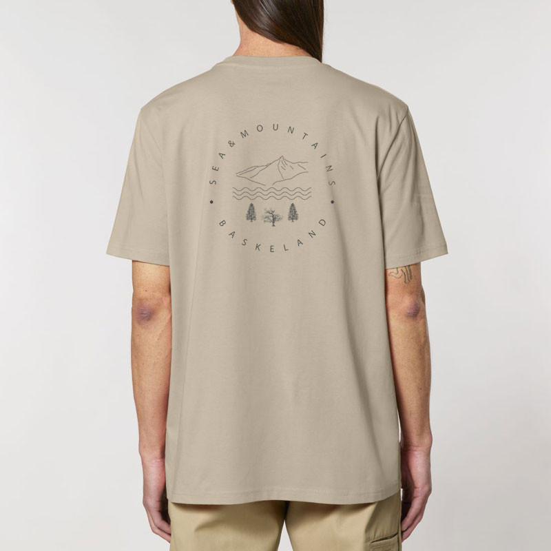 Camiseta Atlas: Itsas & Mendi Tee 2.0 (Desert Dust)