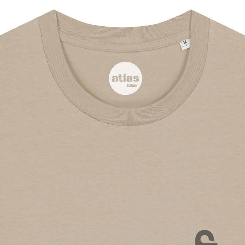 Camiseta Atlas: Itsas & Mendi Tee 2.0 (Desert Dust)