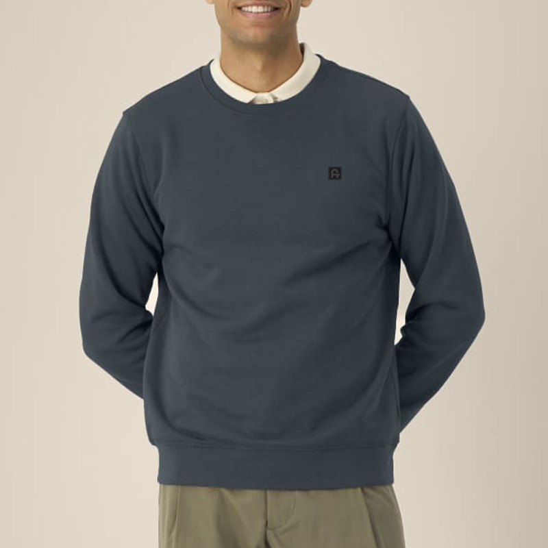 Sudadera Atlas: Roka Crew (Indian Ink Grey)