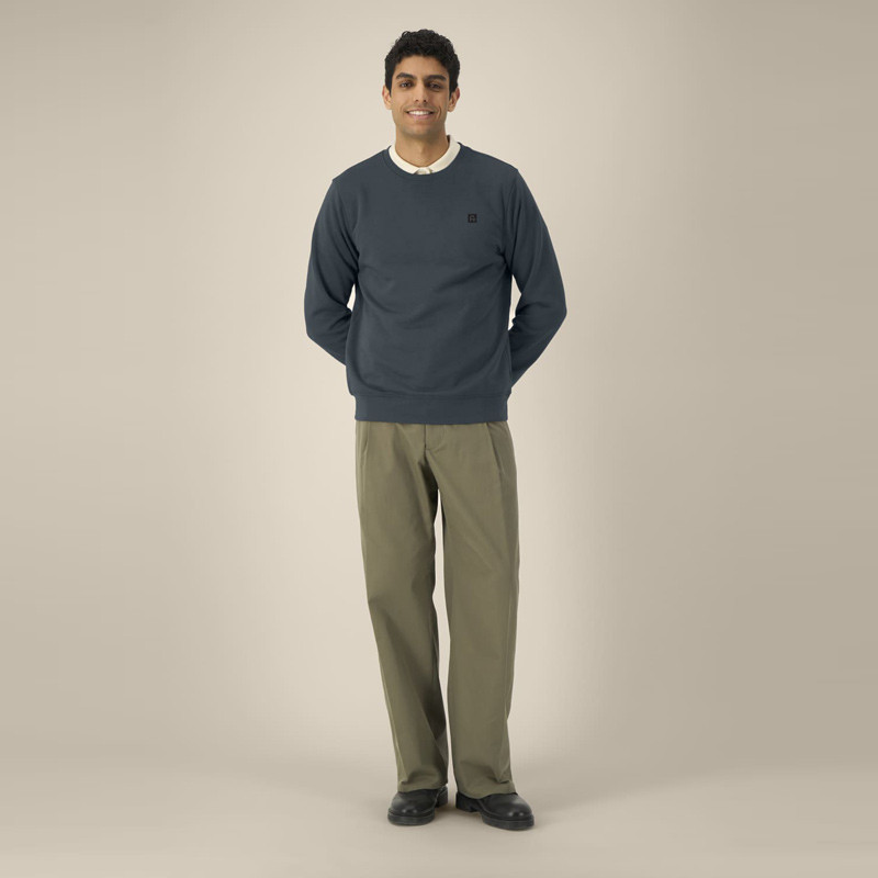 Sudadera Atlas: Roka Crew (Indian Ink Grey)