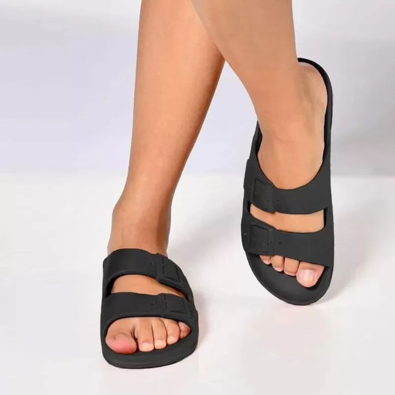 Chanclas Cacatoes: Rio De Janeiro (Black)