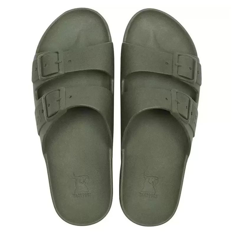 Chanclas Cacatoes: Rio De Janeiro (Dark Khaki)