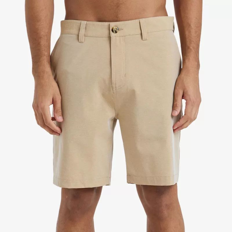 Bermuda Quiksilver: Union Heather Amph 19 (Khaki Heather)