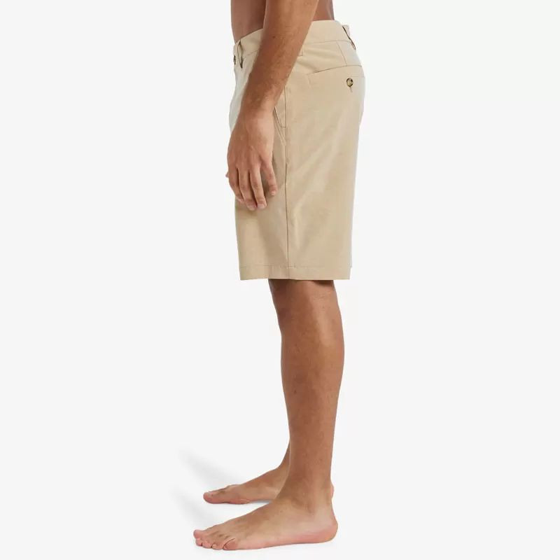 Bermuda Quiksilver: Union Heather Amph 19 (Khaki Heather)