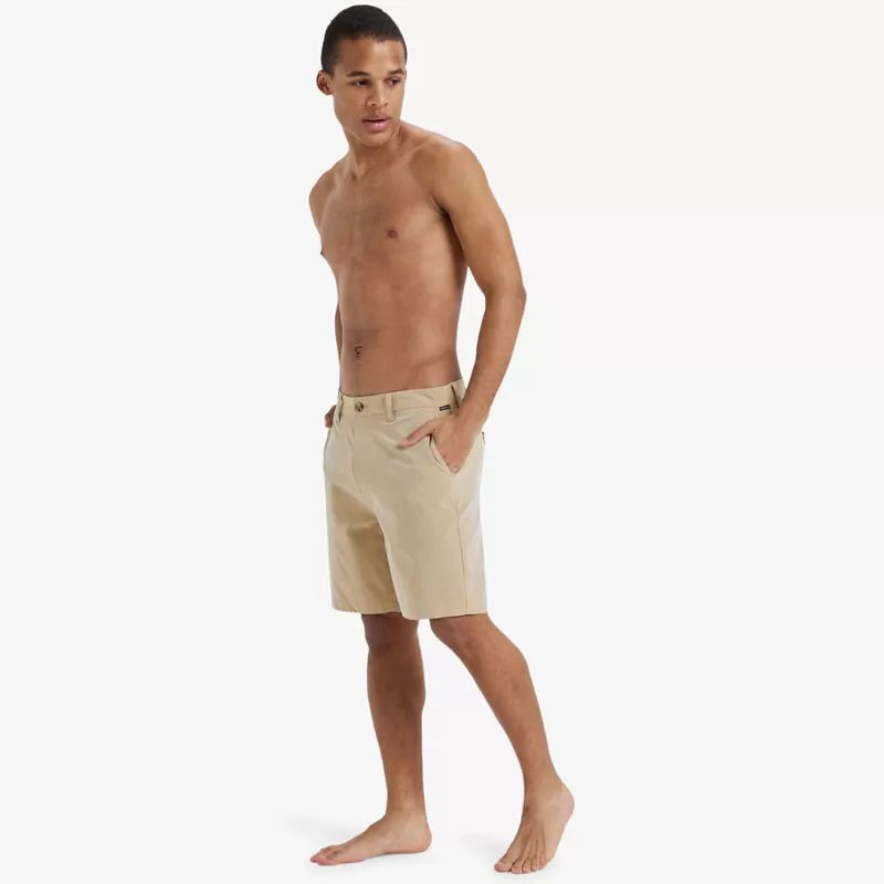 Bermuda Quiksilver: Union Heather Amph 19 (Khaki Heather)
