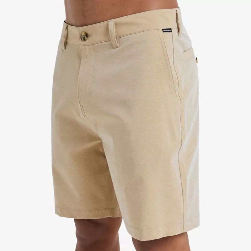 Bermuda Quiksilver: Union Heather Amph 19 (Khaki Heather)