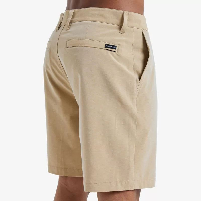 Bermuda Quiksilver: Union Heather Amph 19 (Khaki Heather)