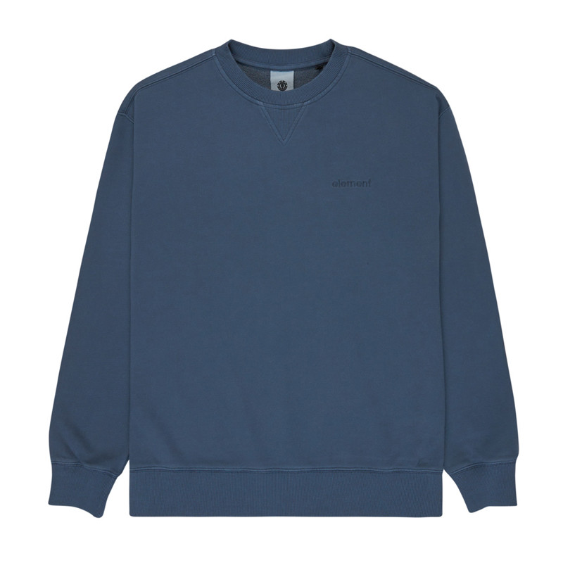 Sudadera Element: Lowcase Pigment Cr (Dark Denim)