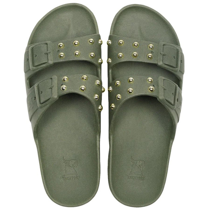 Chanclas Cacatoes: Florianopolis (Dark Khaki)