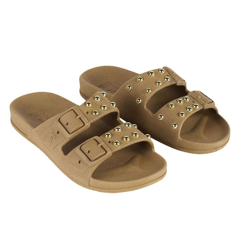 Chanclas Cacatoes: Florianopolis (Camel)