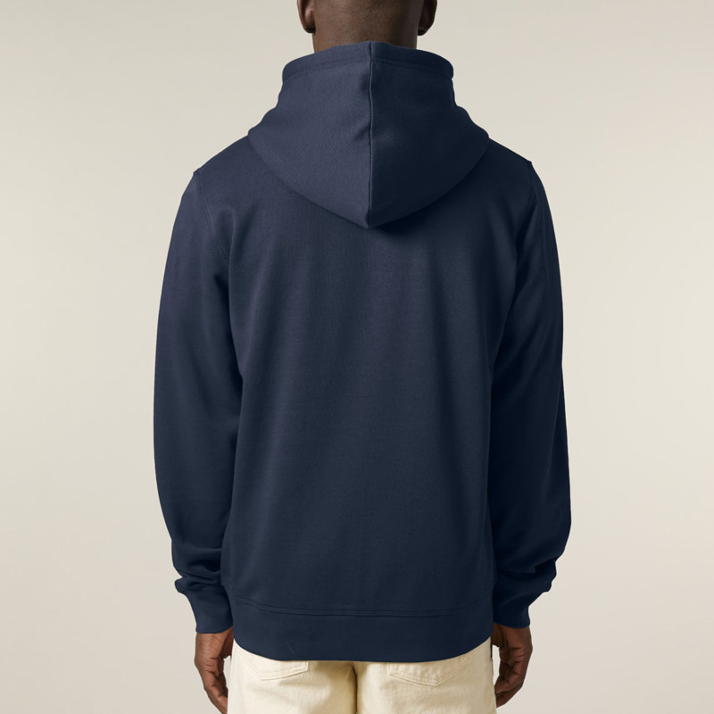 Sudadera Atlas: Roka Zip Hood (French Navy)