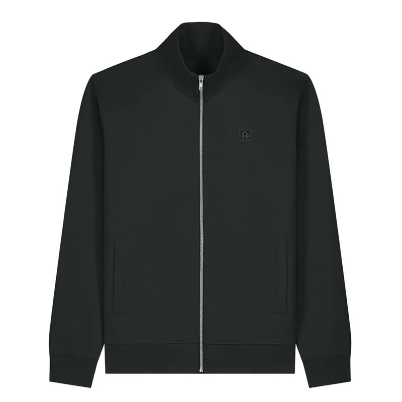 Sudadera Atlas: Roka Zip (Black)