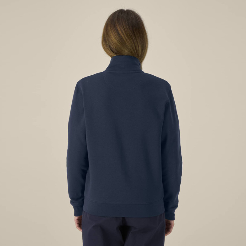 Sudadera Atlas: Roka Zip (French Navy)