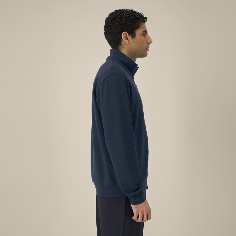 Sudadera Atlas: Roka Zip (French Navy)