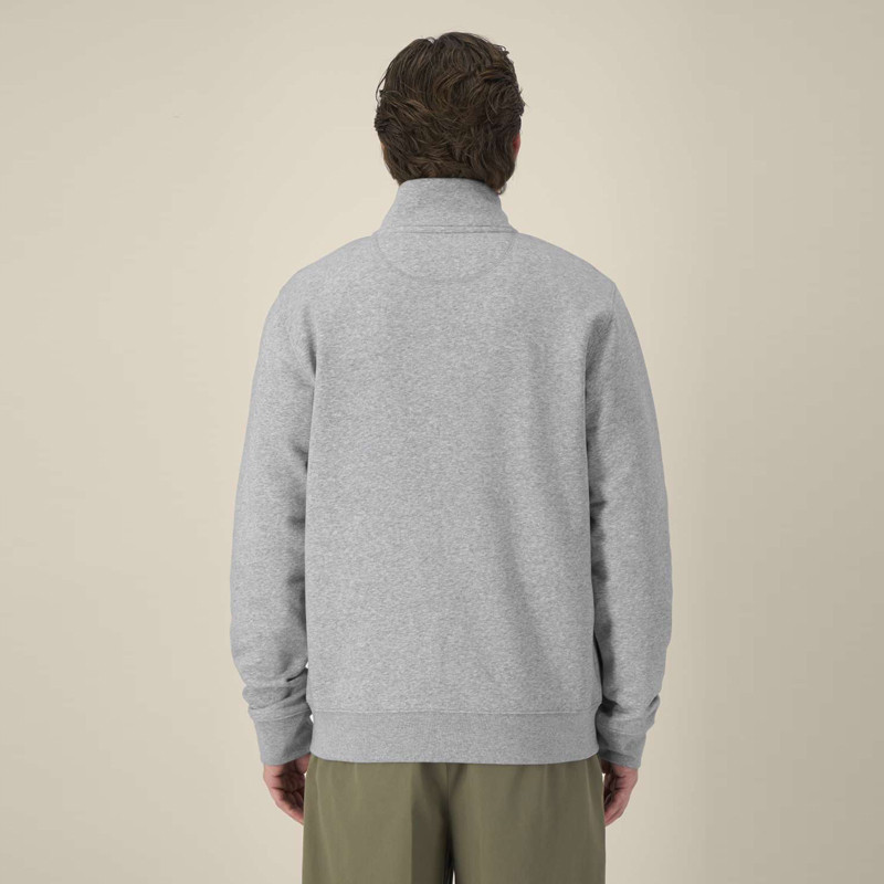 Sudadera Atlas: Roka Zip (Heather Grey)