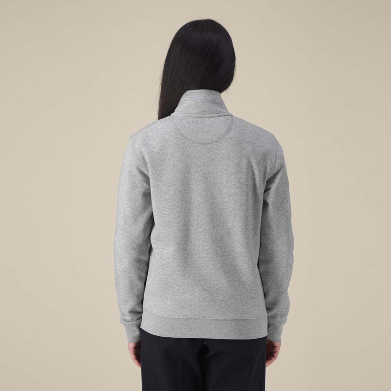 Sudadera Atlas: Roka Zip (Heather Grey)