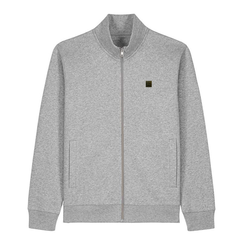 Sudadera Atlas: Roka Zip (Heather Grey)
