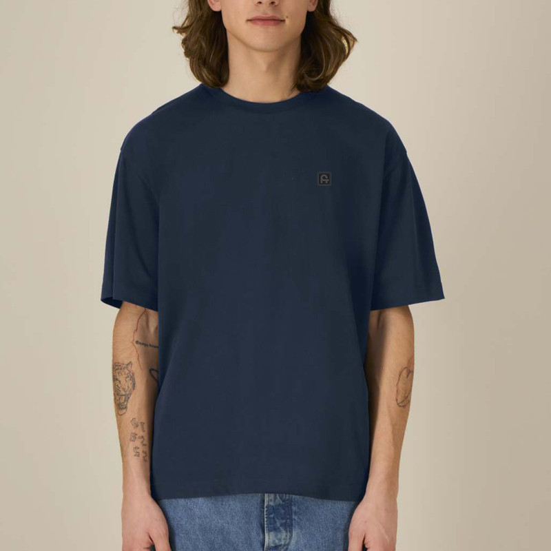 Camiseta Atlas: Roka Boxy Tee (Navy)