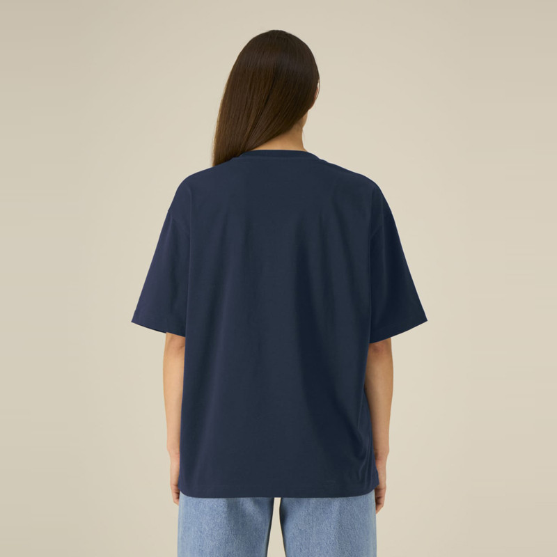 Camiseta Atlas: Roka Boxy Tee (Navy)