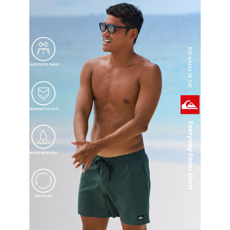 Bañador Quiksilver: Everyday Volley 15 (Forest Heather)