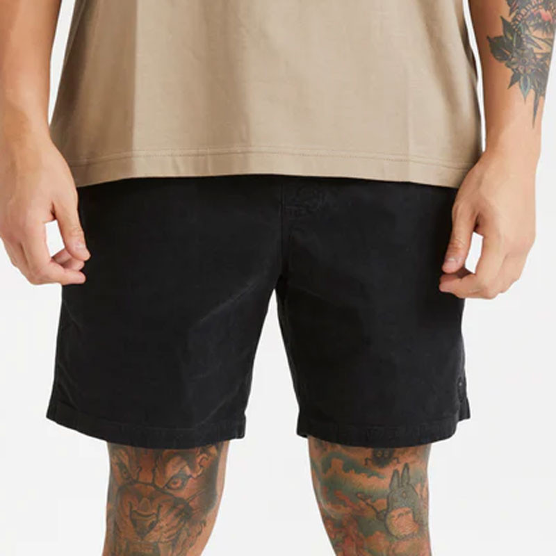 Bermuda RVCA: Escape Elastic Cord Short II (Black)