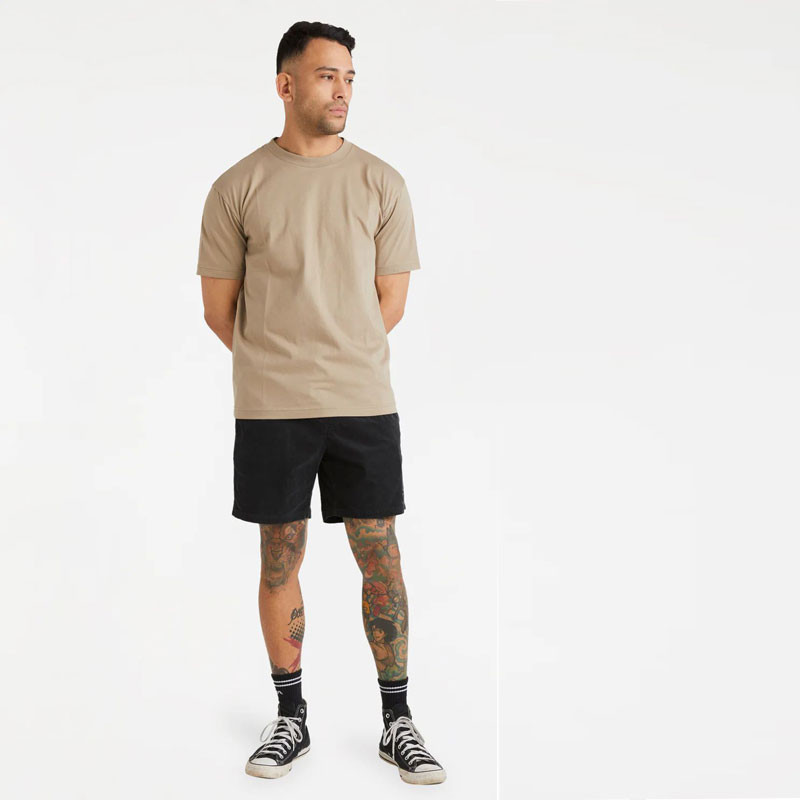 Bermuda RVCA: Escape Elastic Cord Short II (Black)