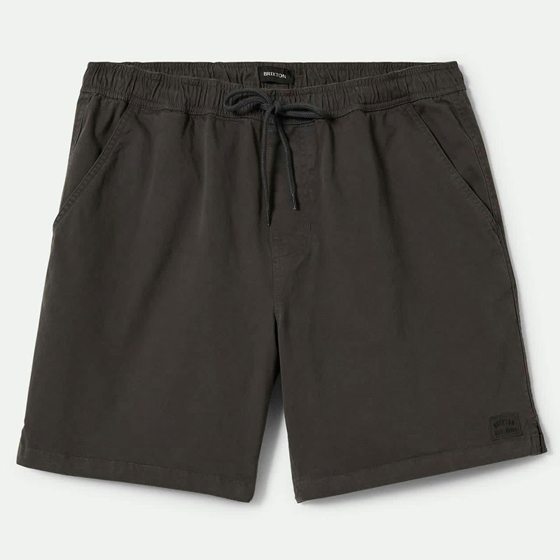 Bermuda Brixton: Everyday Vintage Wash Short (Vintage Blk)