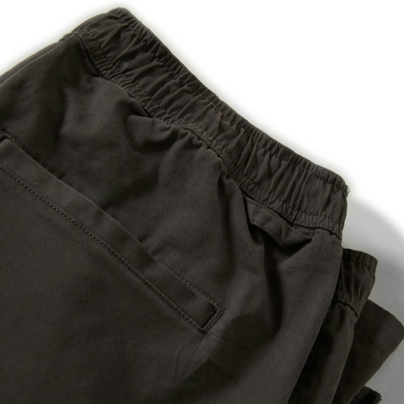 Bermuda Brixton: Everyday Vintage Wash Short (Vintage Blk)