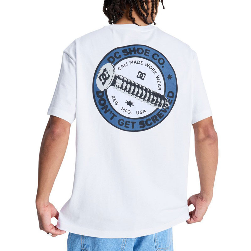 Camiseta DC Shoes: Screwed Up Hss (White)