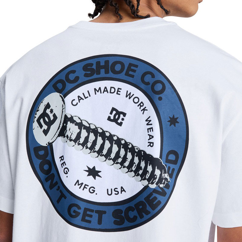 Camiseta DC Shoes: Screwed Up Hss (White)