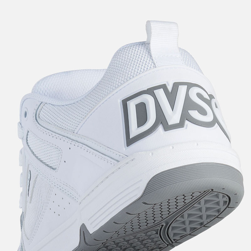Zapatillas DVS: Comanche (White White Grey)