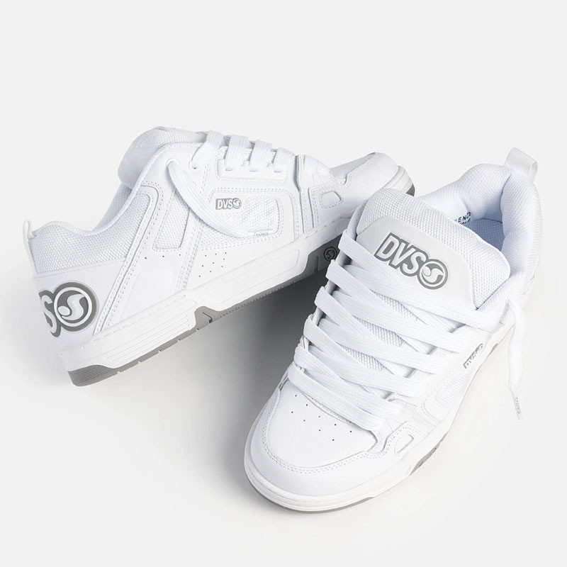Zapatillas DVS: Comanche (White White Grey)