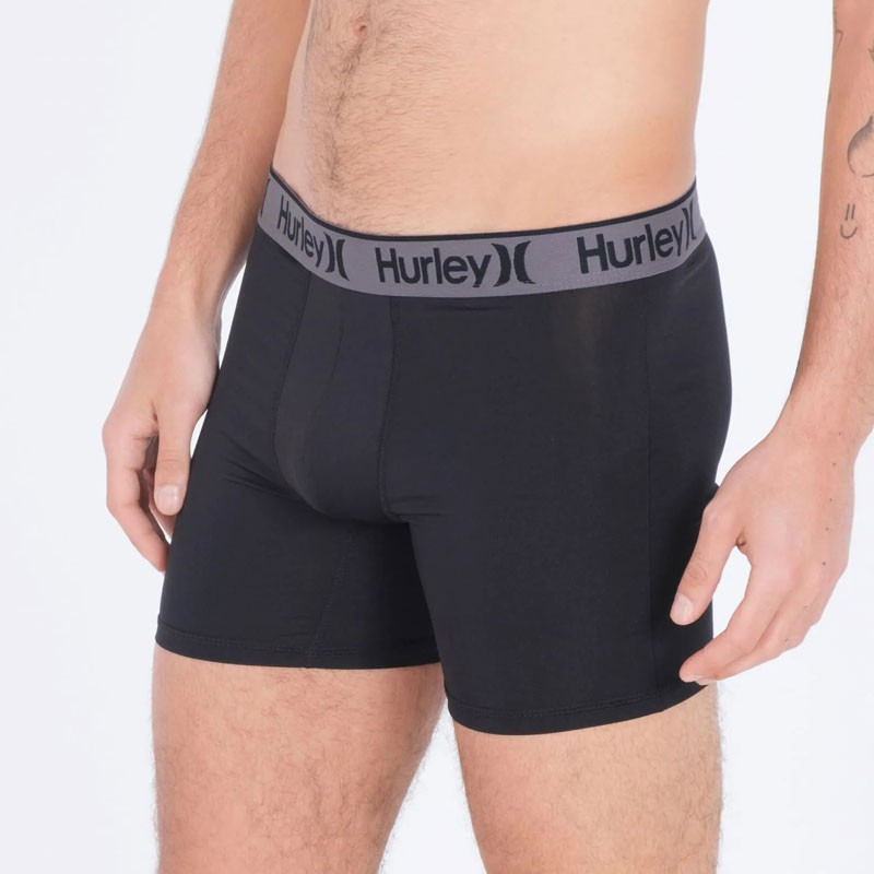 Boxer Hurley: M Underwear 3Pk Boxer (Mix Color)