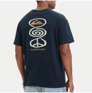 Camiseta Quiksilver: Harmony Spiral (Dark Navy)