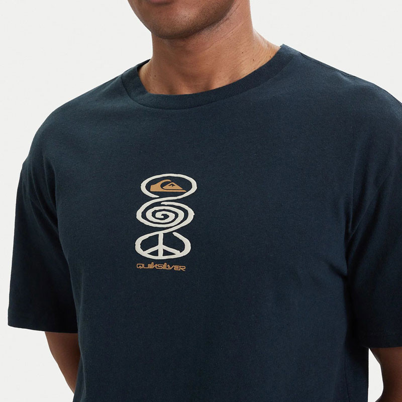 Camiseta Quiksilver: Harmony Spiral (Dark Navy)