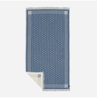 Toalla Slowtide: Shogun Driftweave Turkish Towel (Indigo)