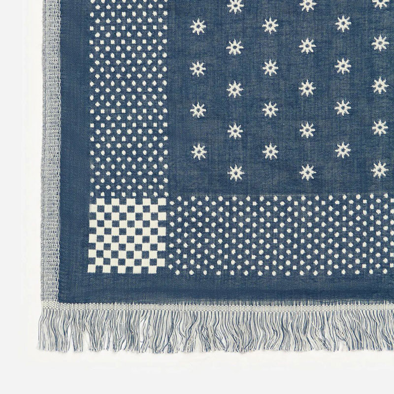 Toalla Slowtide: Shogun Driftweave Turkish Towel (Indigo)