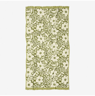 Toalla Slowtide: Frankee Driftweave Turkish Towel (Avocado)