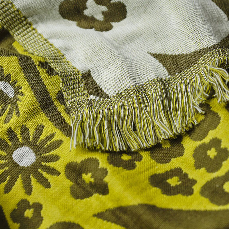 Toalla Slowtide: Frankee Driftweave Turkish Towel (Avocado)