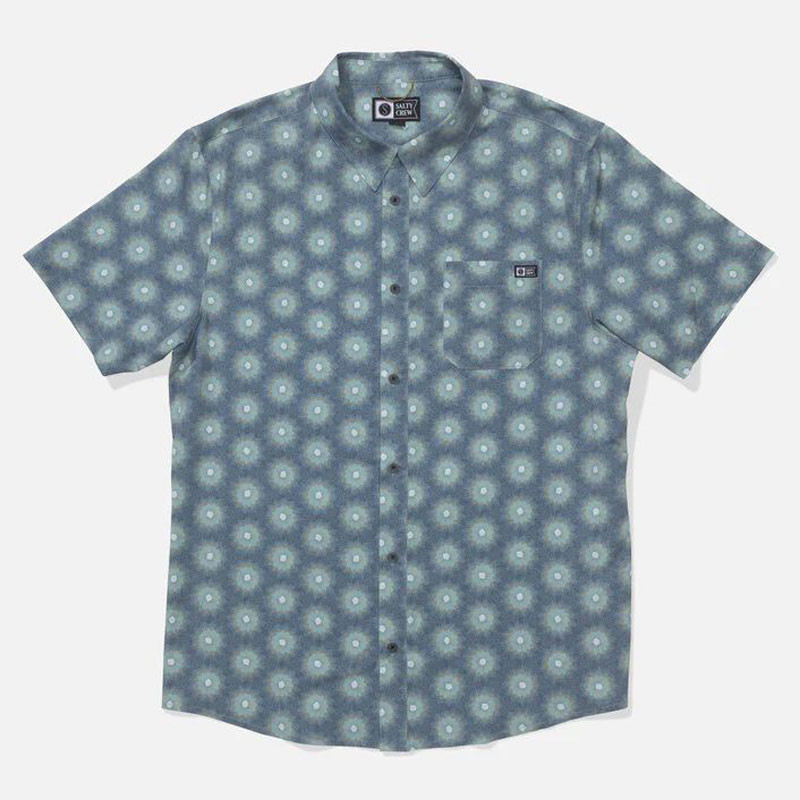 Camisa Salty Crew: Drifter Uv Button Up (Magnet)